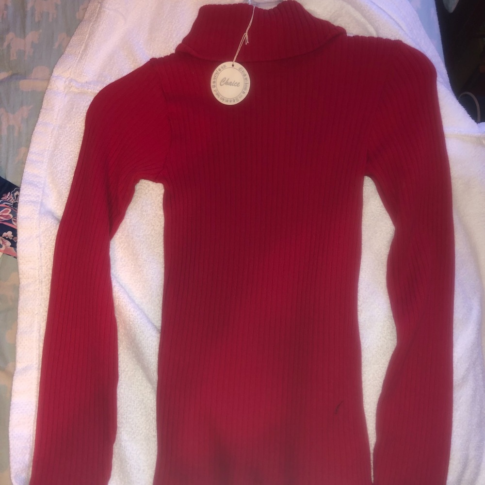 Red Sweater, New with tags